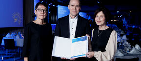Director at OKKA Foundation, Tuulikki Similä, Arto Hellas, and chairwoman of the board of directors of Nokia, Sari Baldauf.