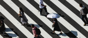 people crossing